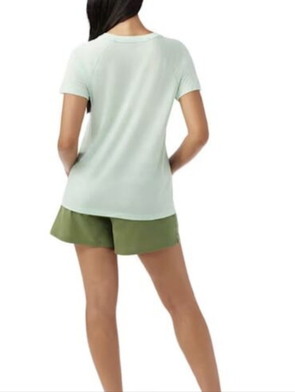 NWOT Smartwool Matcha Green T-shirt Size Large - Picture 7 of 8